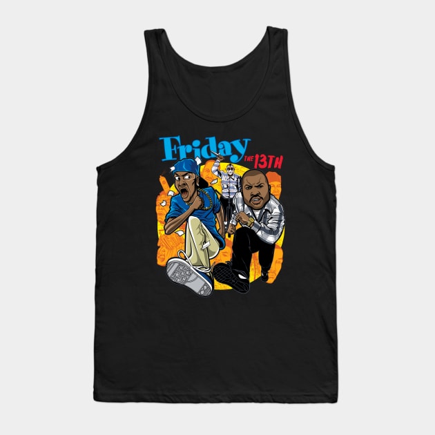 Friday the 13th Tank Top by qetza